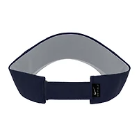 Visière ajustable Nike On-Field Ace Performance bleu marine pour homme des Huskies de l'UConn 2025