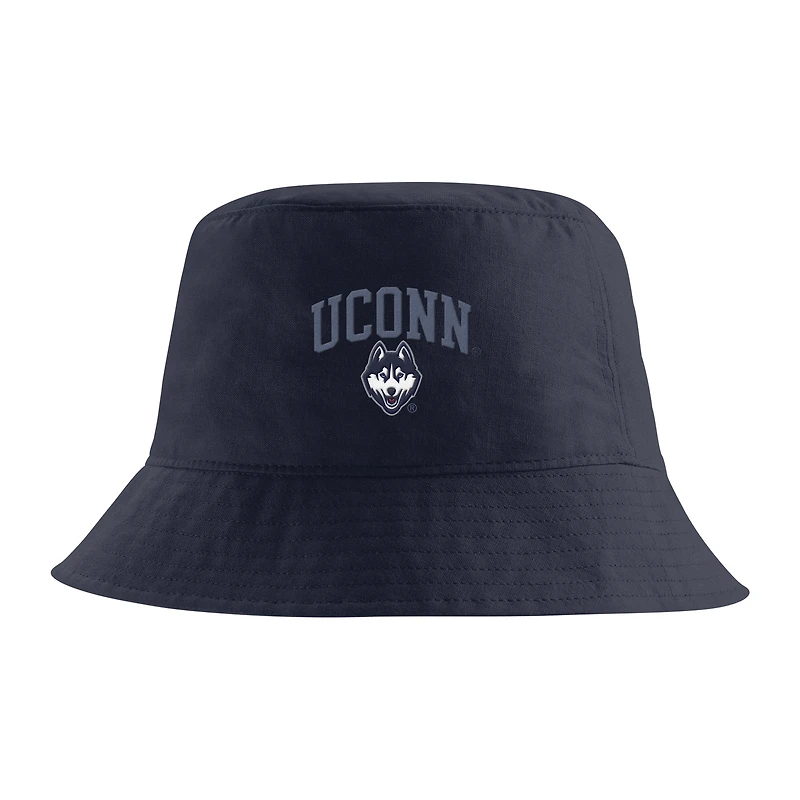 Men's Nike Navy UConn Huskies Apex Striped Bucket Hat