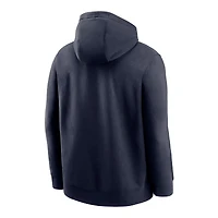 Sweat à capuche Nike bleu marine UConn Huskies Club pour homme