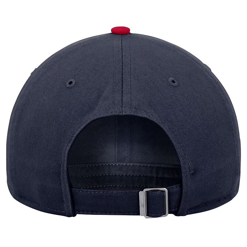 Men's Nike Navy UConn Huskies Colorblock Club Adjustable Hat