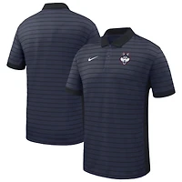 Men's Nike Navy UConn Huskies Victory Stripe Dri-FIT Polo