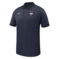 Men's Nike Navy UConn Huskies Victory Stripe Dri-FIT Polo
