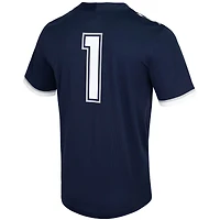 Maillot de match Nike pour homme, n° 1 bleu marine, UConn Huskies Untouchable