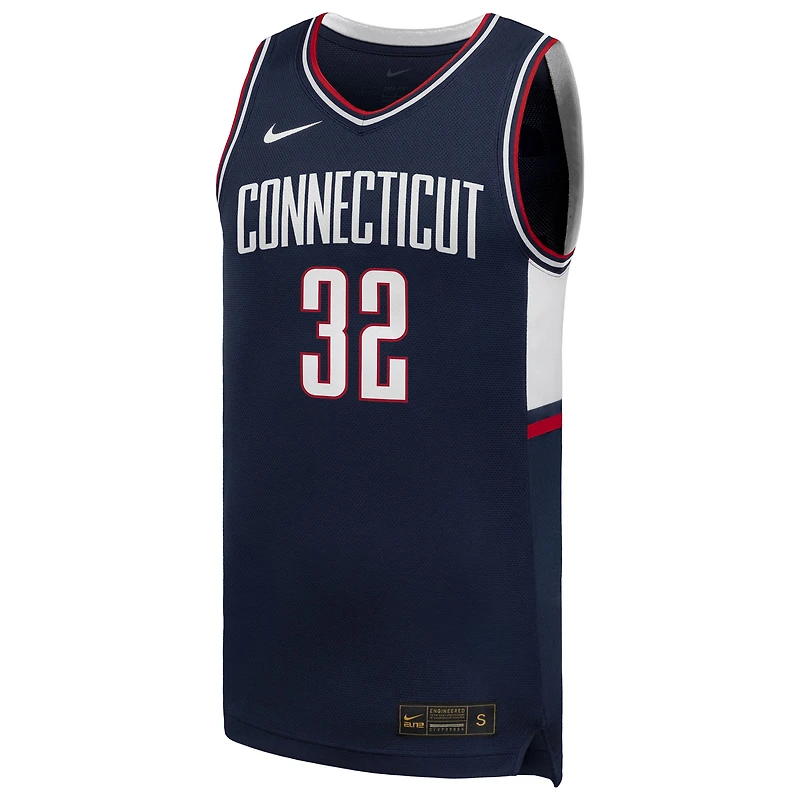 Men's Nike #32 Navy UConn Huskies Retro Replica Jersey