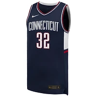Men's Nike #32 Navy UConn Huskies Retro Replica Jersey