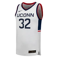 Maillot de basketball réplique Nike n° 32 blanc UConn Huskies pour homme