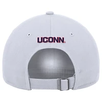 Men's Nike White UConn Huskies 11-Time NCAA Champions Club Adjustable Hat