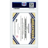 Paige Bueckers UConn Huskies Autographed 2023 Bowman U Best Gold Refractor Greatness Awaits #GAA-PB #1/50 PSA Authenticated 8 Card
