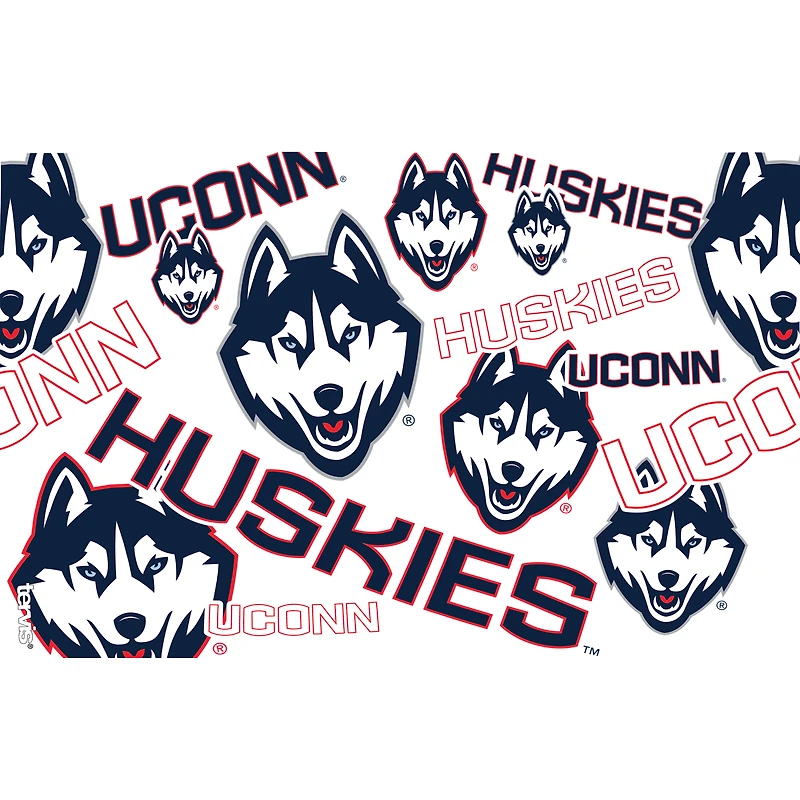 Tervis UConn Huskies, paquet de 2, 16 oz. Ensemble de gobelets concurrents et emblèmes