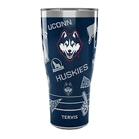 Gobelet Tervis UConn Huskies de 30 oz avec couvercle coulissant