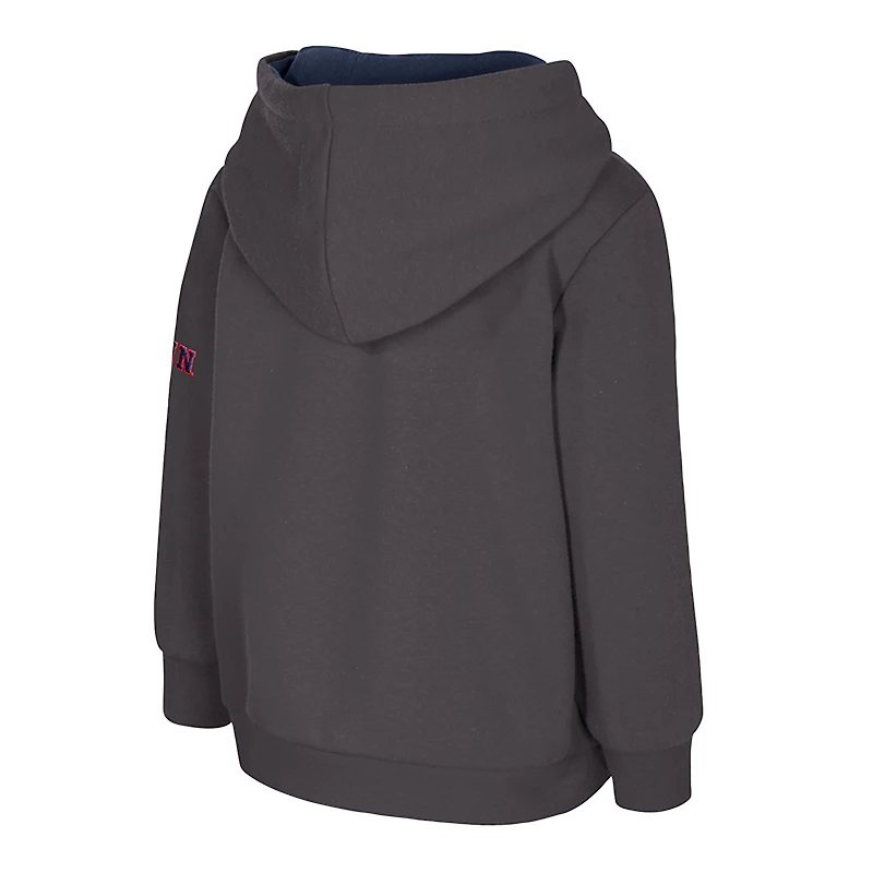 Toddler Colosseum  Charcoal UConn Huskies Big Logo Volume Fleece Pullover Hoodie