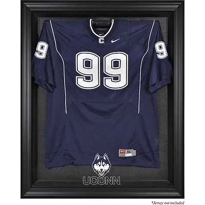 Vitrine pour maillot des UConn Huskies avec logo encadré noir