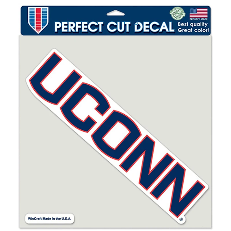 WinCraft UConn Huskies 8" x 8" Color Car Decal