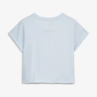 Women's Gameday Social  Light Blue UConn Huskies Cropped Cuffed T-Shirt