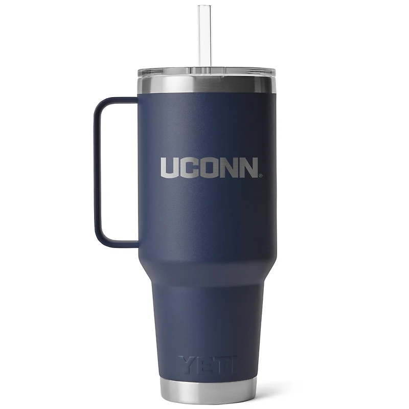 Tasse à paille Rambler YETI UConn Huskies (1,27 l)