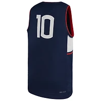 Maillot de basketball réplique Jordan Brand n° 10 bleu marine UConn Huskies pour enfant