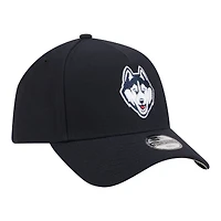 Youth New Era Navy UConn Huskies 9FORTY A-Frame Adjustable Hat