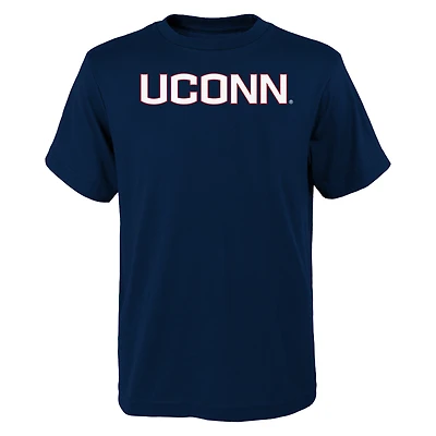 Youth Outerstuff Navy UConn Huskies Primary Logo T-Shirt