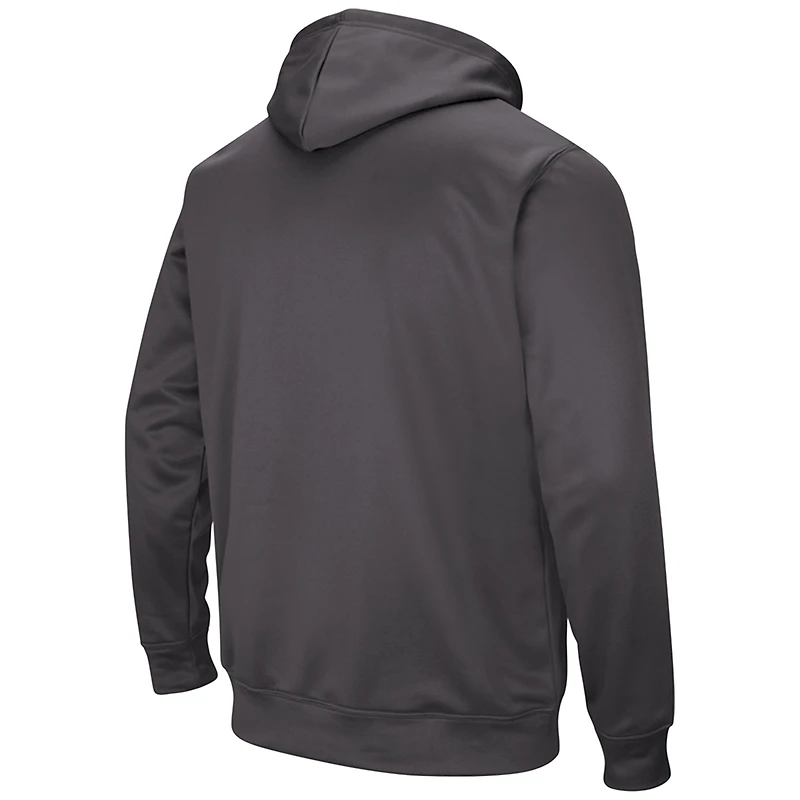 Youth Stadium Athletic Charcoal UConn Huskies Big Logo Pullover Hoodie
