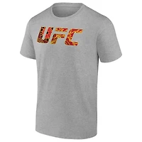 T-shirt UFC Unrivaled gris chiné Ilia Topuria pour homme