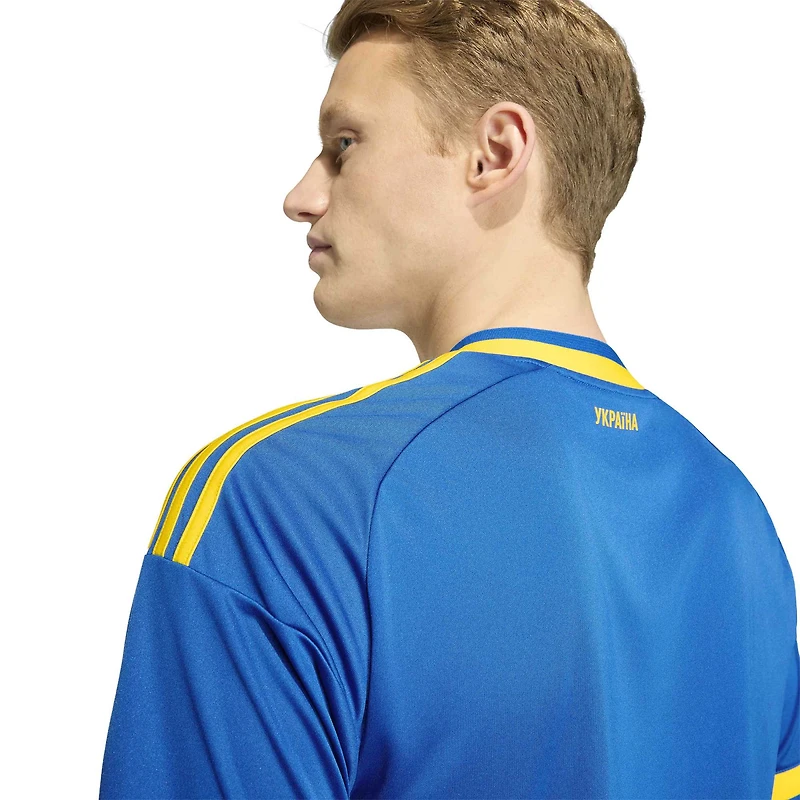 Men's adidas Blue Ukraine National Team 2026 Away Replica Jersey