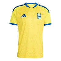 Maillot réplique domicile adidas jaune de l'équipe nationale ukrainienne 2026 pour homme