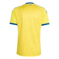 Men's adidas  Yellow Ukraine National Team FIFA x World Cup 2026 Home Replica Jersey