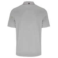 Men's Cutter & Buck  Gray UMass Minutemen Forge Eco Stretch Recycled Polo