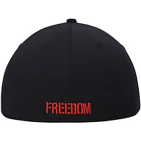 Men's Under Armour Black Freedom Blitzing Logo Flex Hat