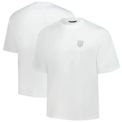 Unisex Levelwear  White USMNT Luxe Signature Knit T-Shirt