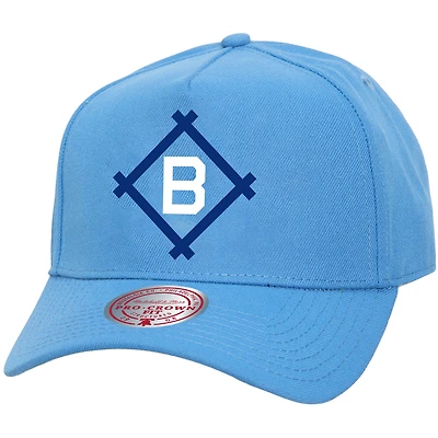 Unisex Mitchell & Ness  Blue Brooklyn Dodgers Basic Coop Pro Adjustable Hat