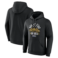 Sweat à capuche unisexe noir Fanatics NBA All-Star Game 2025 Bay Bridge