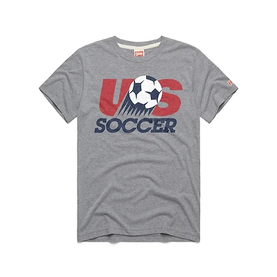 Unisex Homage Gray U.S. Soccer 1993 Crest Tri-Blend T-Shirt