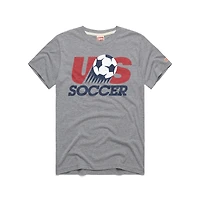 Unisex Homage Gray U.S. Soccer 1993 Crest Tri-Blend T-Shirt