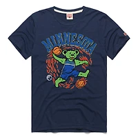 T-shirt unisexe bleu marine hommage aux Minnesota Timberwolves Grateful Dead Tri-Blend