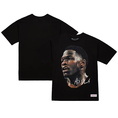 T-shirt NBA Anthony Edwards M&N Real Big Face Players V100492 TEEMENGRA TP14234-NBPBLCK