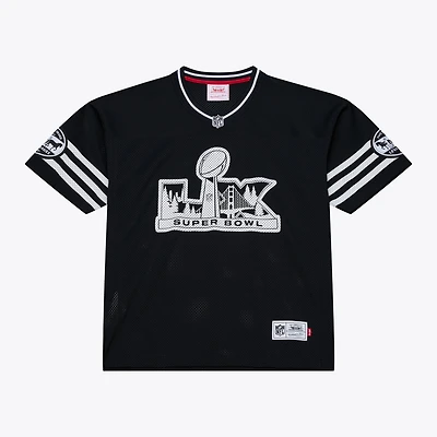 Maillot unisexe Mitchell & Ness x Levi's Super Bowl LX Legacy noir