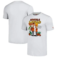 T-shirt unisexe NFL x Homage Beavis and Butt-Head Ash Cincinnati Bengals Tri-Blend