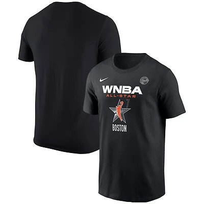 Unisex Nike Aliyah Boston Black 2024 WNBA All-Star Game Name & Number T-Shirt
