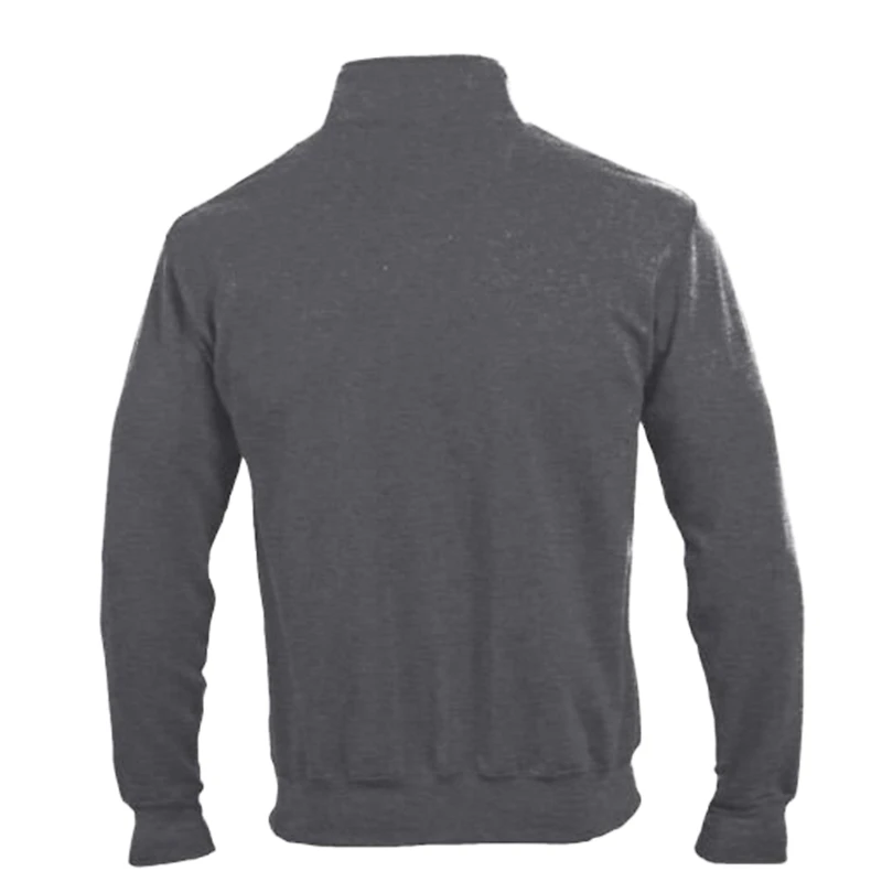 Pull à col zippé Champion pour homme, gris chiné, modèle UNLV Rebels, date de création