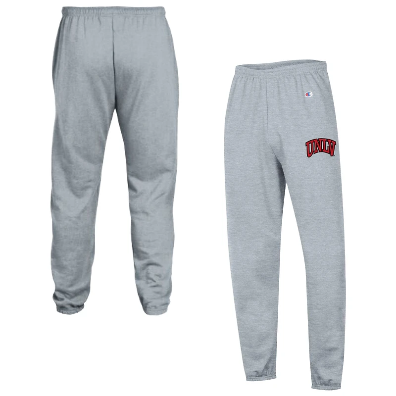 Pantalon de survêtement Champion pour homme, gris chiné, UNLV Rebels, en polaire Powerblend.