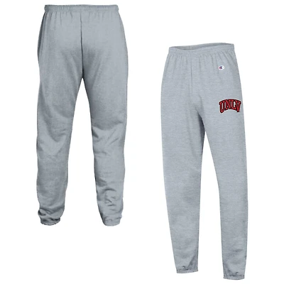 Men's Champion Heather Gray UNLV Rebels Powerblend Fleece Team Sweatpants