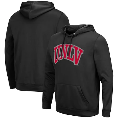 Men's Colosseum Black UNLV Rebels Lantern Pullover Hoodie