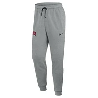 Men's Nike Heather Gray UNLV Rebels Basketball Practice Dri-FIT Taper Sweatpants