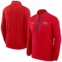 Pull-over Nike Scarlet UNLV Rebels Basketball Victory Dri-FIT à demi-zip pour homme