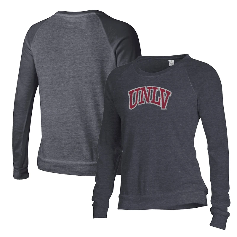 Sweat-shirt ample noir pour femme, vêtements alternatifs, UNLV Rebels