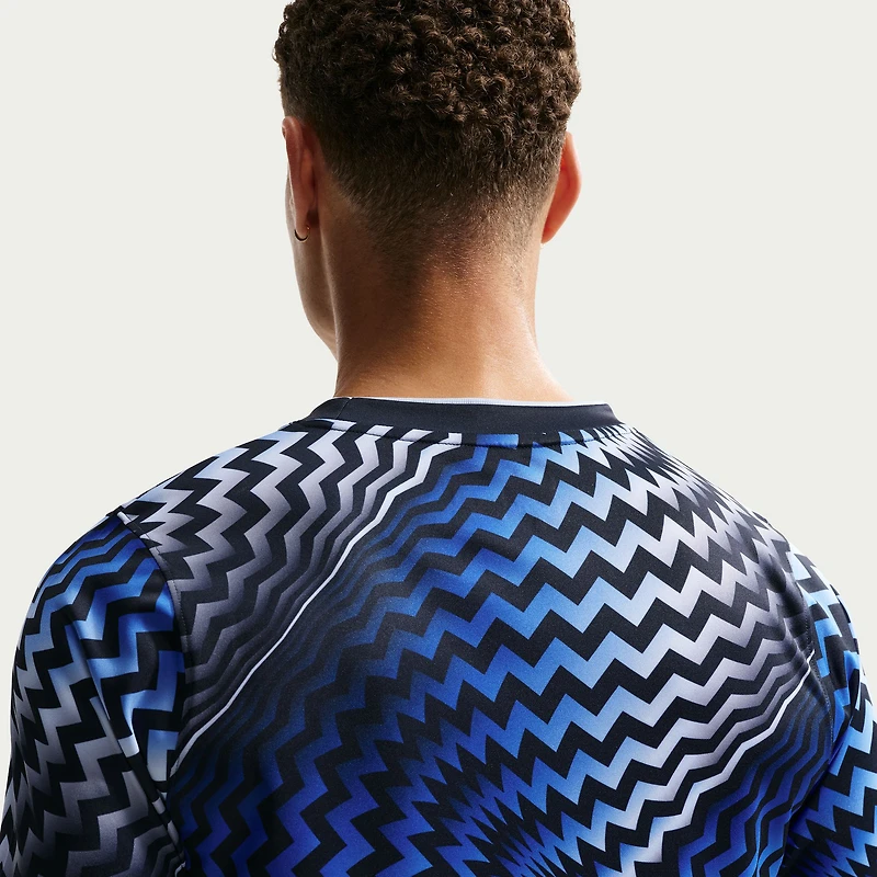 Maillot d'avant-match Nike bleu de l'équipe nationale d'Uruguay 2026 Academy Pro pour homme