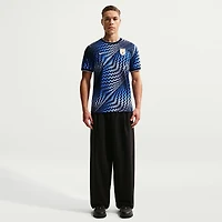 Maillot d'avant-match Nike bleu de l'équipe nationale d'Uruguay 2026 Academy Pro pour homme