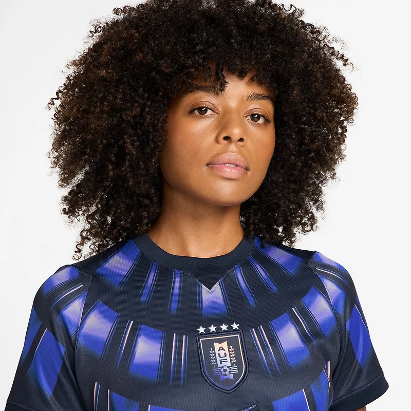 Women's Nike  Blue Uruguay National Team 2026 Away Stadium Replica Jersey