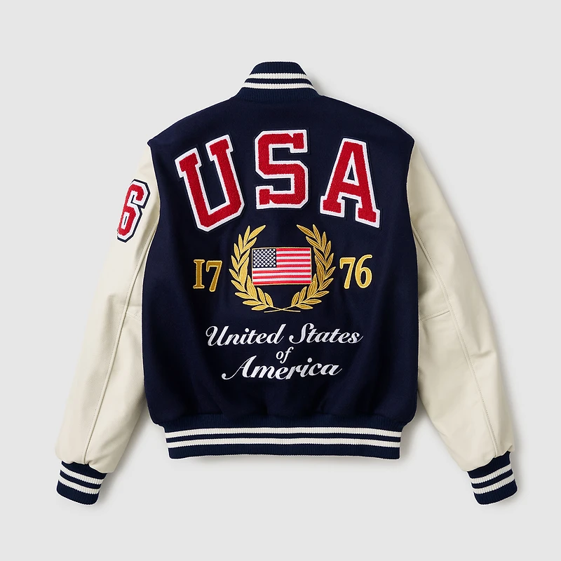 Men's Fanatics Navy USA 250 Limited Edition Iconic Full-Snap Jacket